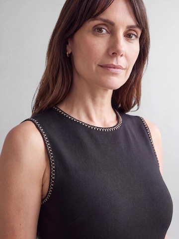 juoda Guido Maria Kretschmer Suknelė 'Mirell'