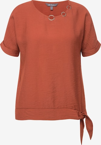 T-shirt Ulla Popken en orange : devant