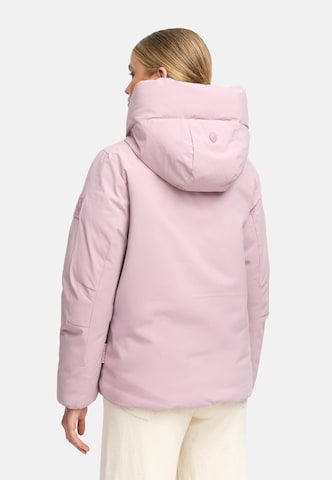 NAVAHOO Vinterjacka 'Blütenlicht 14' i rosa