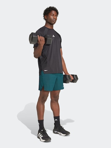 T-Shirt fonctionnel 'TECH APP' ADIDAS PERFORMANCE en noir : devant