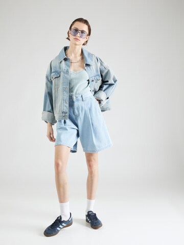 QS Shirt in Blauw