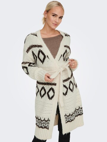 Cardigan 'Mya' ONLY en gris : devant