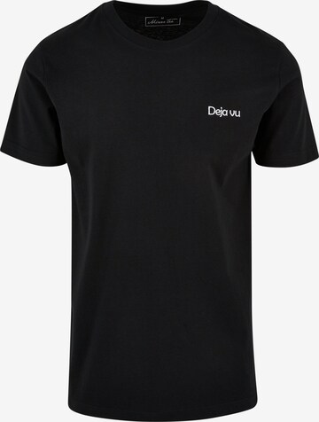 T-Shirt 'Deja Vu' Mister Tee en noir : devant