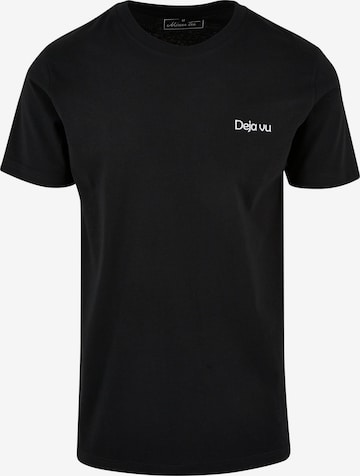 Mister Tee Shirt 'Deja Vu' in Black: front