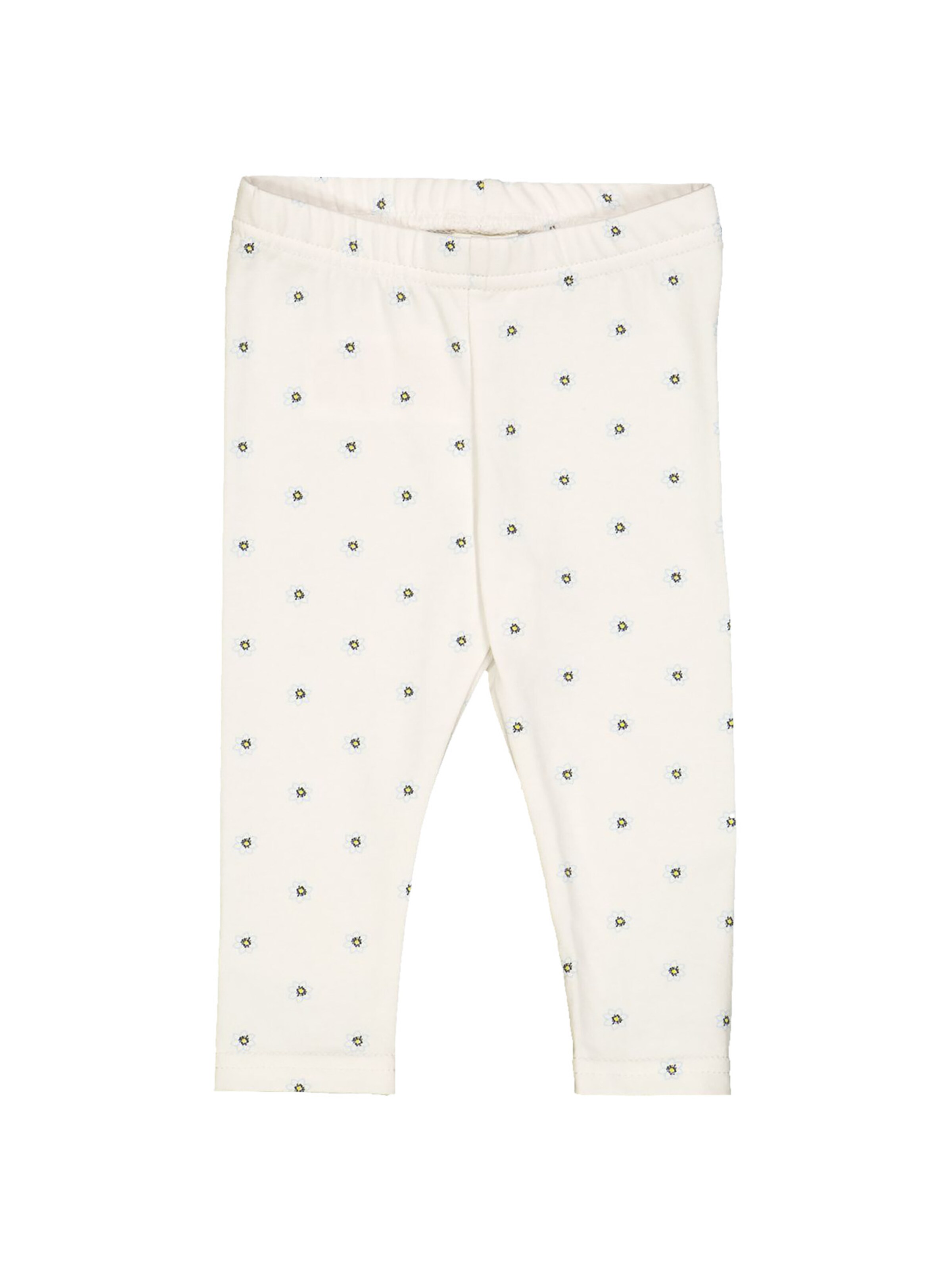Skinny Leggings Müsli by GREEN COTTON en blanc : devant
