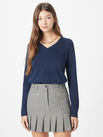 Pull-over 'Tana' Peppercorn en bleu : devant