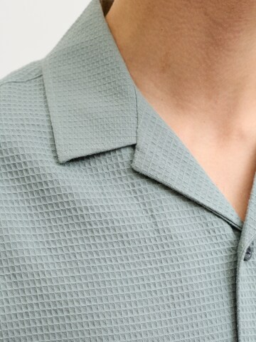 Fit confort Chemise 'JREBKORSO' JJ Rebel en bleu