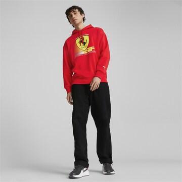 PUMA Athletic Sweatshirt 'Scuderia Ferrari Race CBS Motorsport' in Red