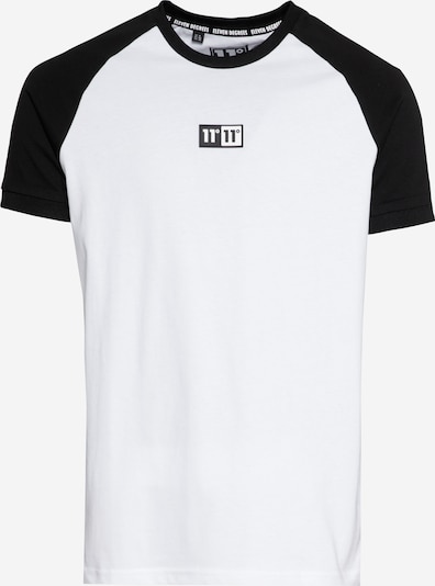Tricou 'ONYX RINGER ' 11 Degrees pe negru / alb, Vizualizare produs