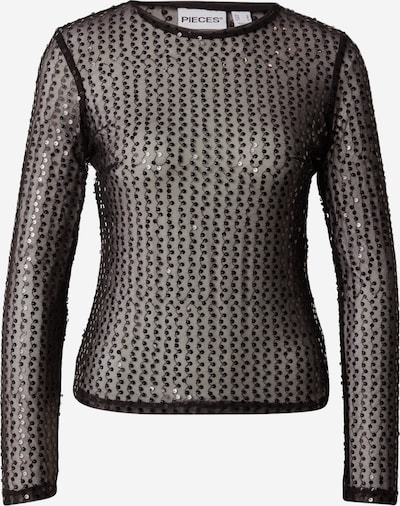 Marškinėliai 'PCMacey' iš PIECES, spalva – juoda, Prekių apžvalga