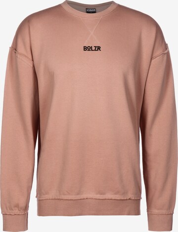 Bolzr Sweatshirt in Brown: front
