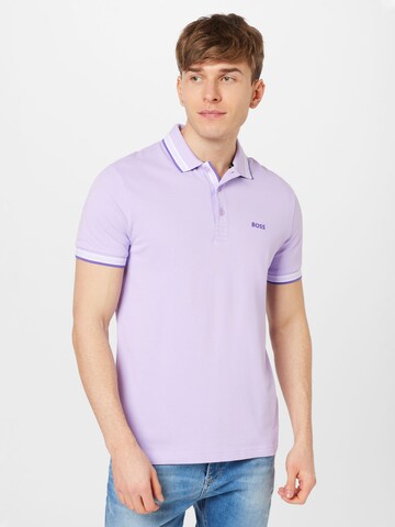 BOSS Green - Camisa 'Paddy' em roxo: frente