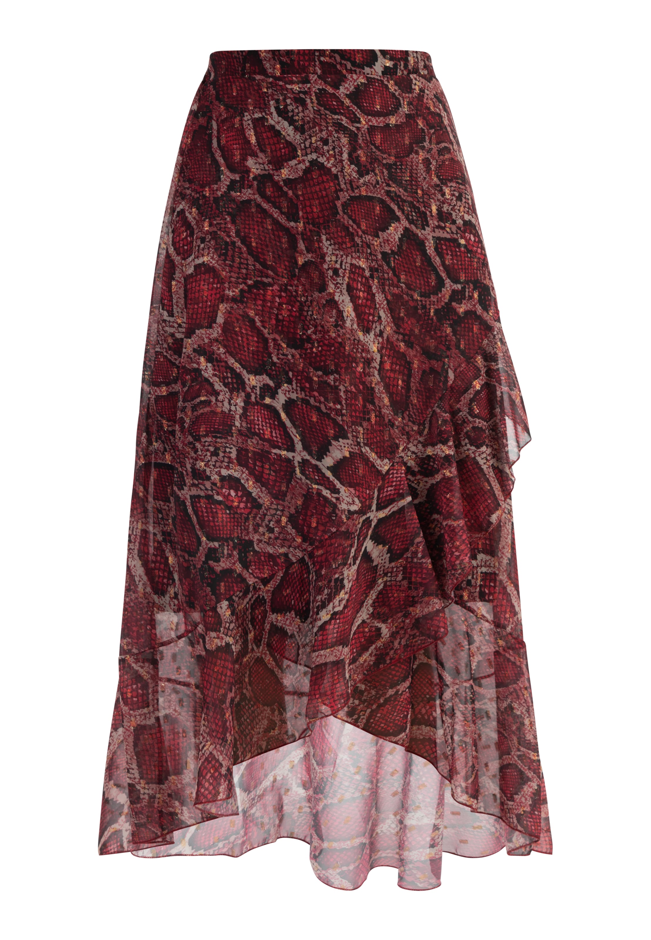 faina Sukňa - Červená: predná strana