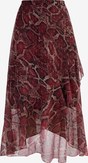 faina Skirt in Sand / Stone / Ruby red / Black, Item view