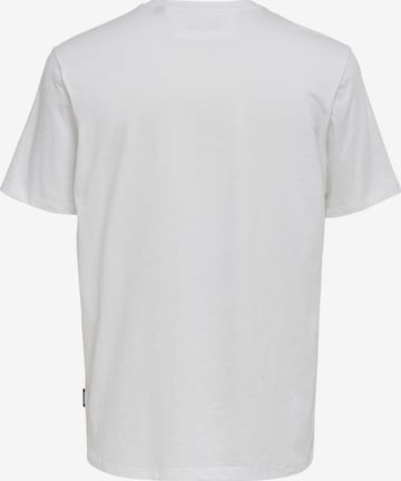 Only & Sons - Camiseta en blanco