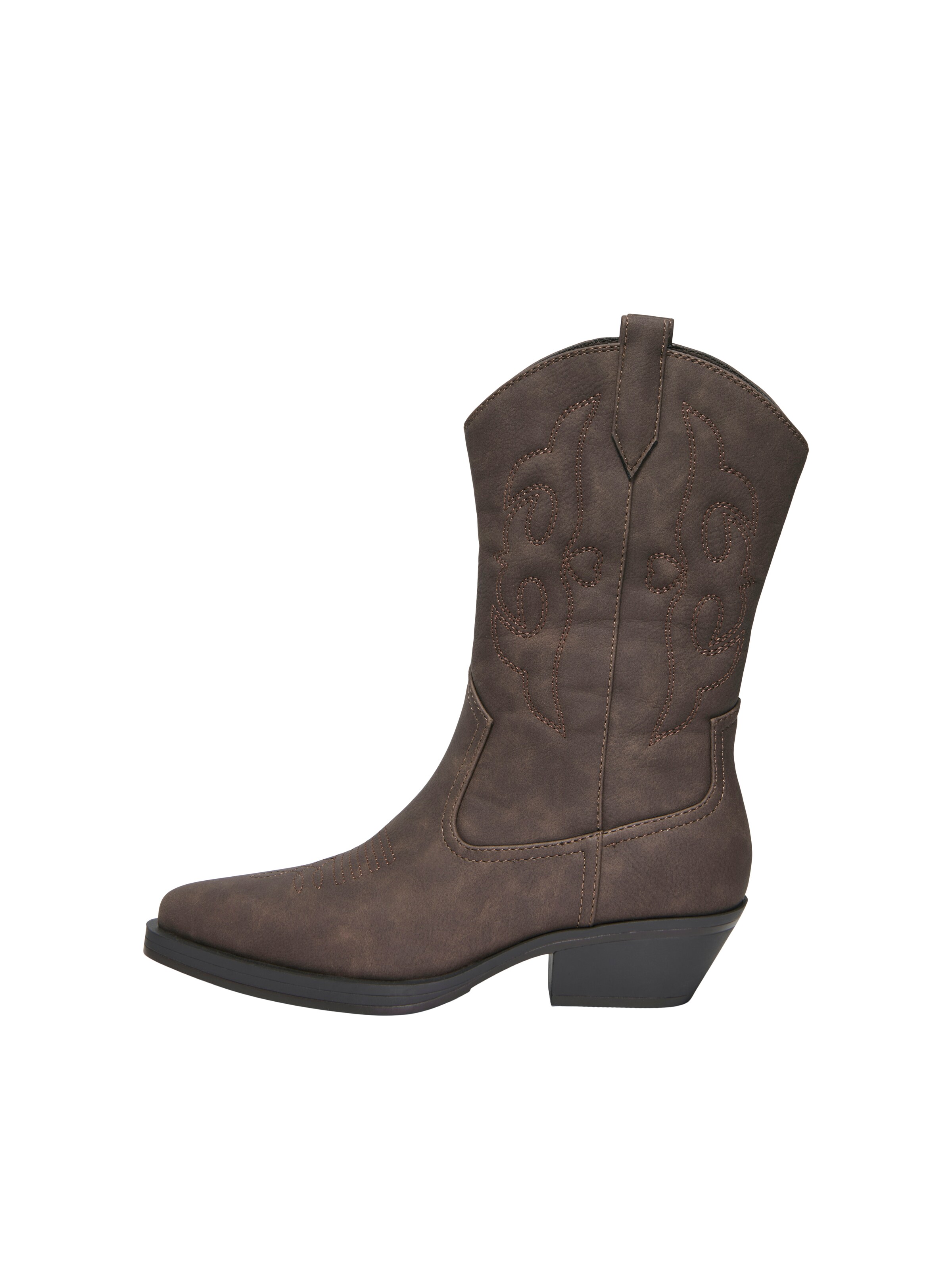 ONLY Cowboy Boots 'ONLBRONCO-3' in Brown: front