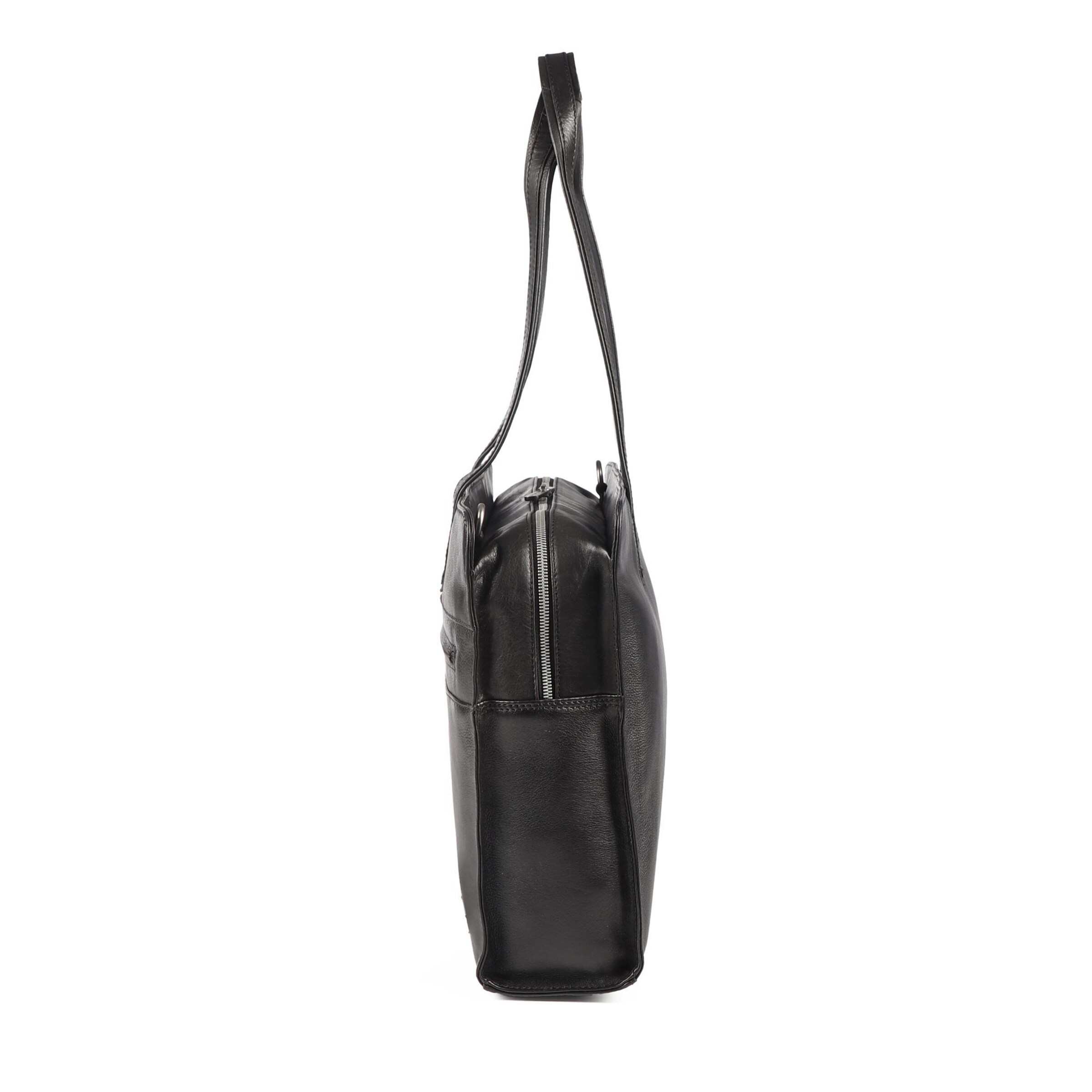 Plevier Document Bag in Black