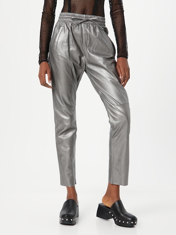 OAKWOOD - regular Pantalón 'GIFT' en gris: frente