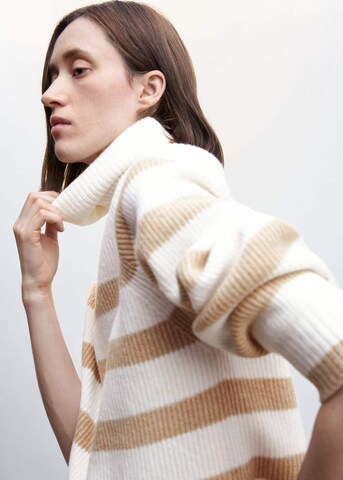 MANGO Pullover 'Merlin' in Beige