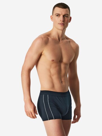 SCHIESSER Boxer shorts ' Comfort Fit ' in Blue