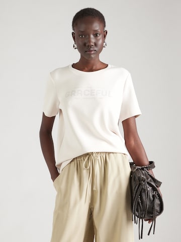 CECIL Shirt 'Graceful' in Beige: voorkant