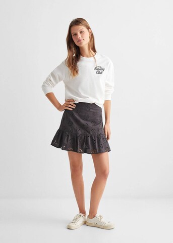 MANGO TEEN Skirt 'Antrif' in Grey