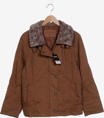 GERRY WEBER Jacket & Coat in XXL in Brown: front