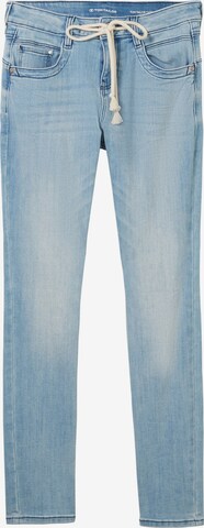 TOM TAILOR Slimfit Jeans in Blauw: voorkant