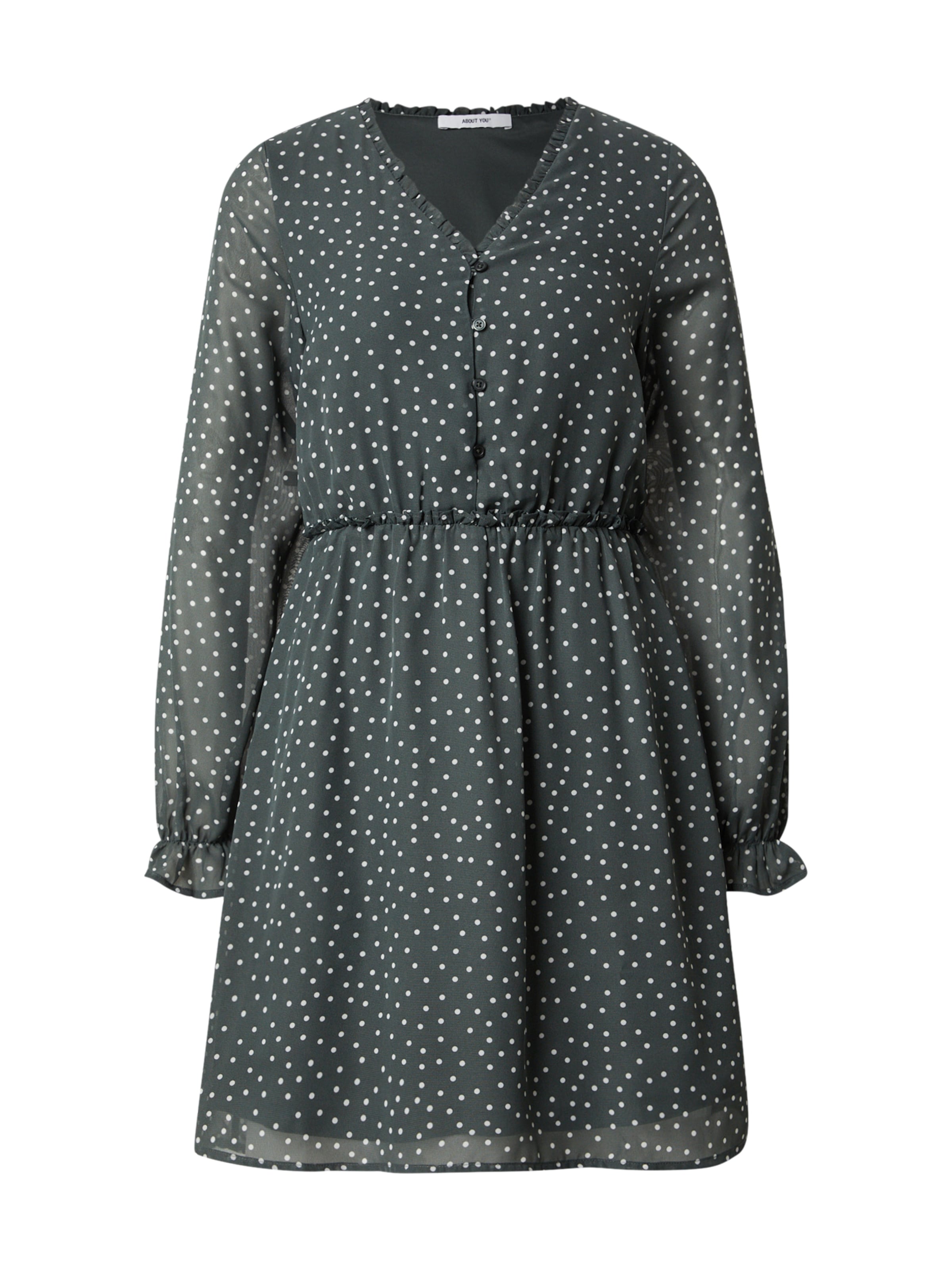 Robe 'Caro' ABOUT YOU en vert : devant