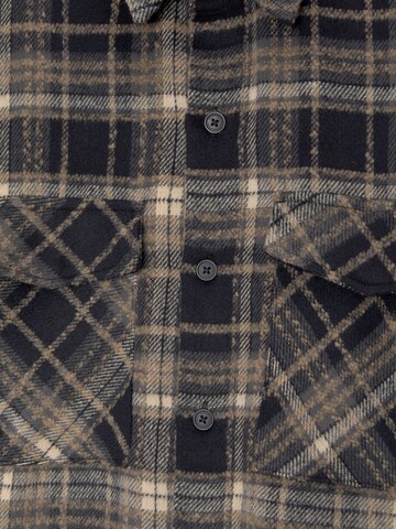 Pull&Bear Comfort fit Srajca | modra barva