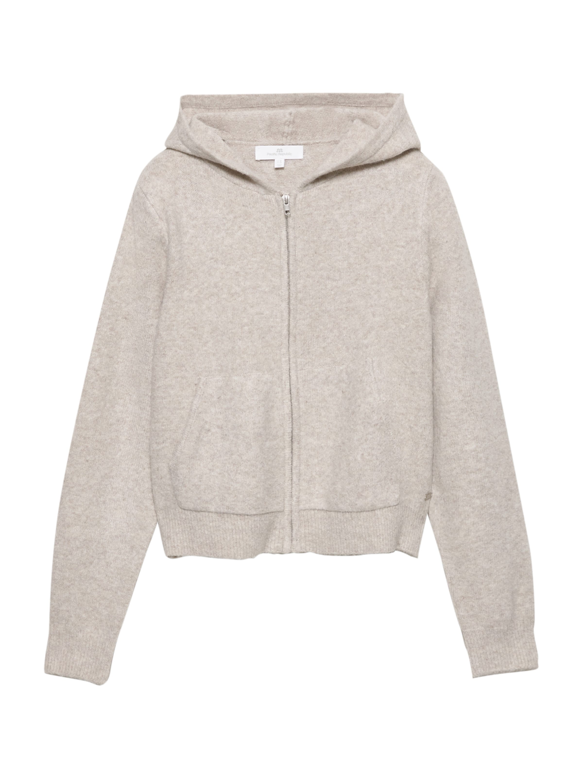 Pull&Bear Strickjacke in Beige: Vorderseite