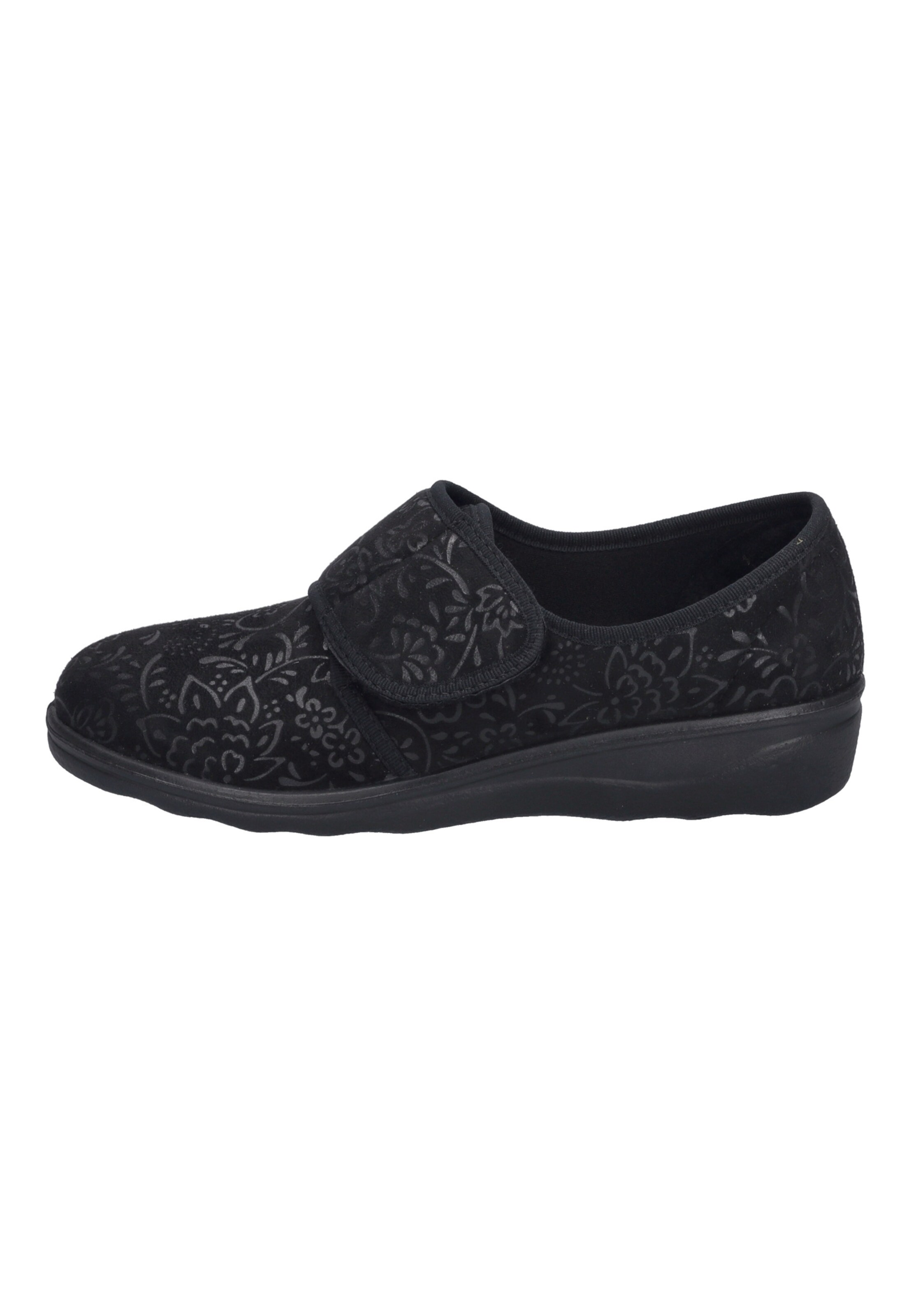 JOSEF SEIBEL Slipper 'Nice 80' in Black: front