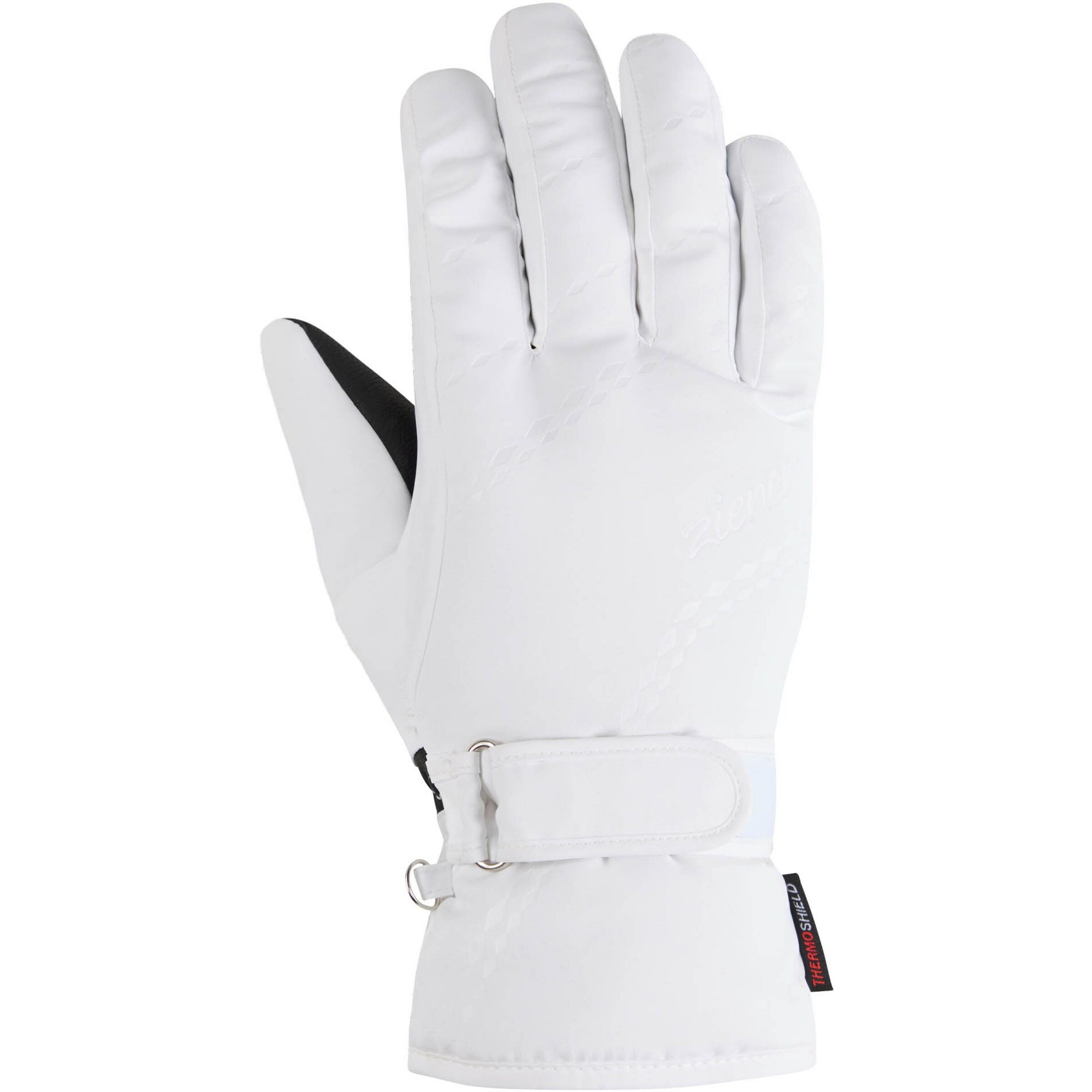 ZIENER Athletic Gloves 'KEVA' in White