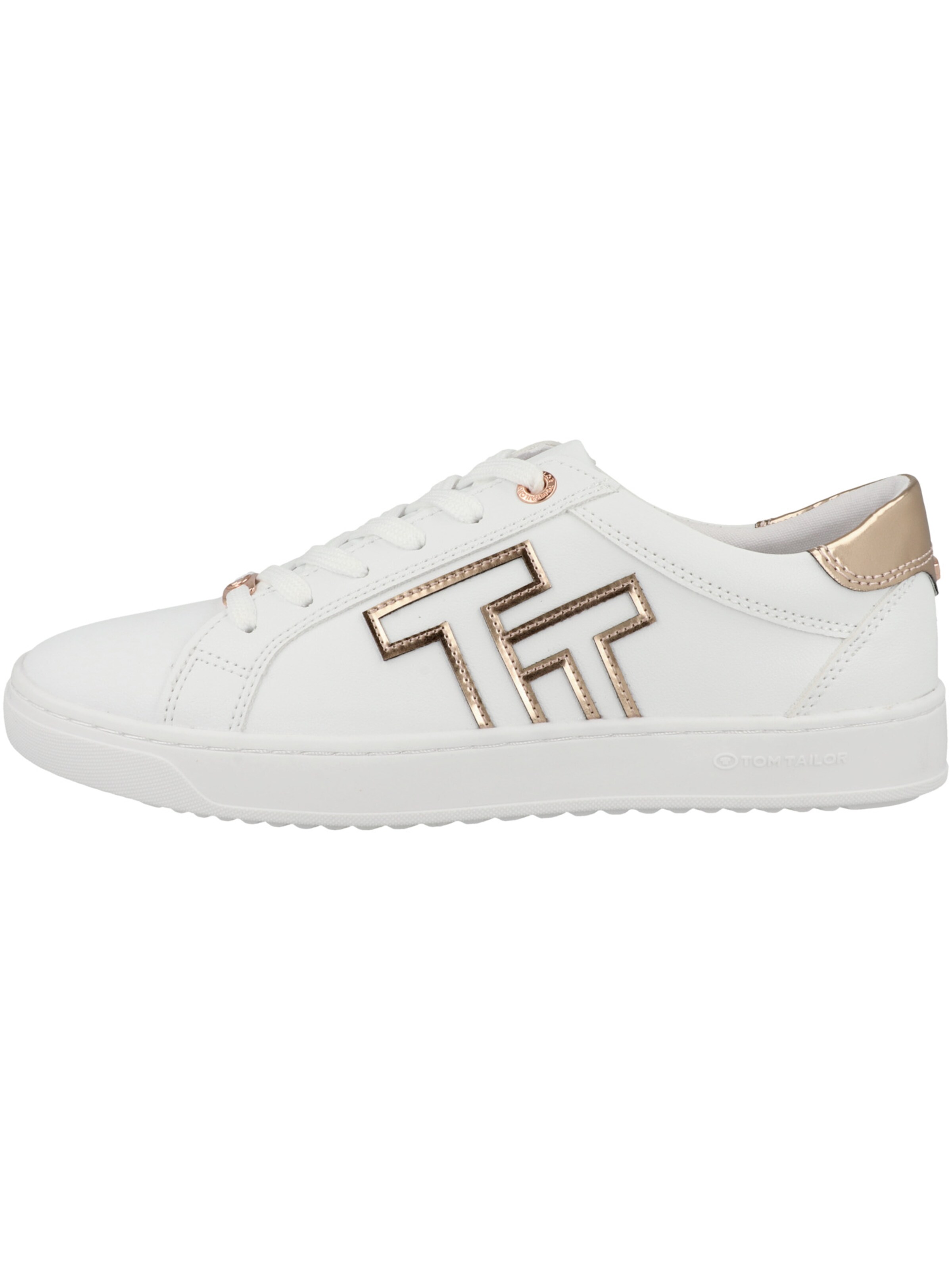 TOM TAILOR Sneaker in Weiß
