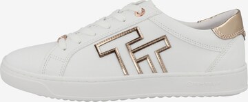 TOM TAILOR - Zapatillas deportivas bajas en blanco