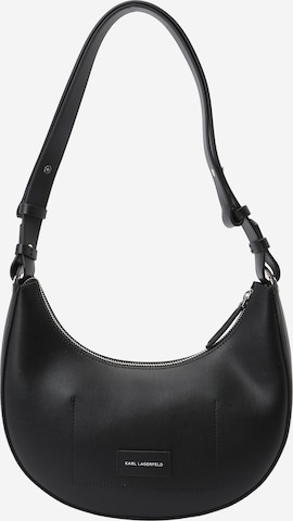 Sac bandoulière Karl Lagerfeld en noir : devant