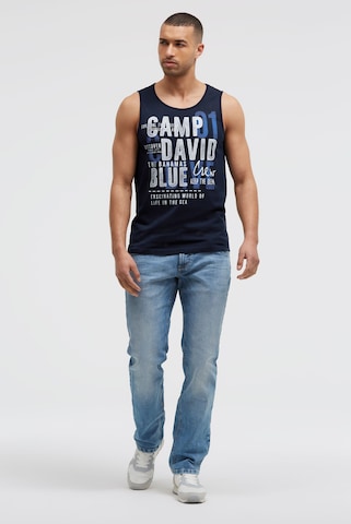 CAMP DAVID Shirt in Blue