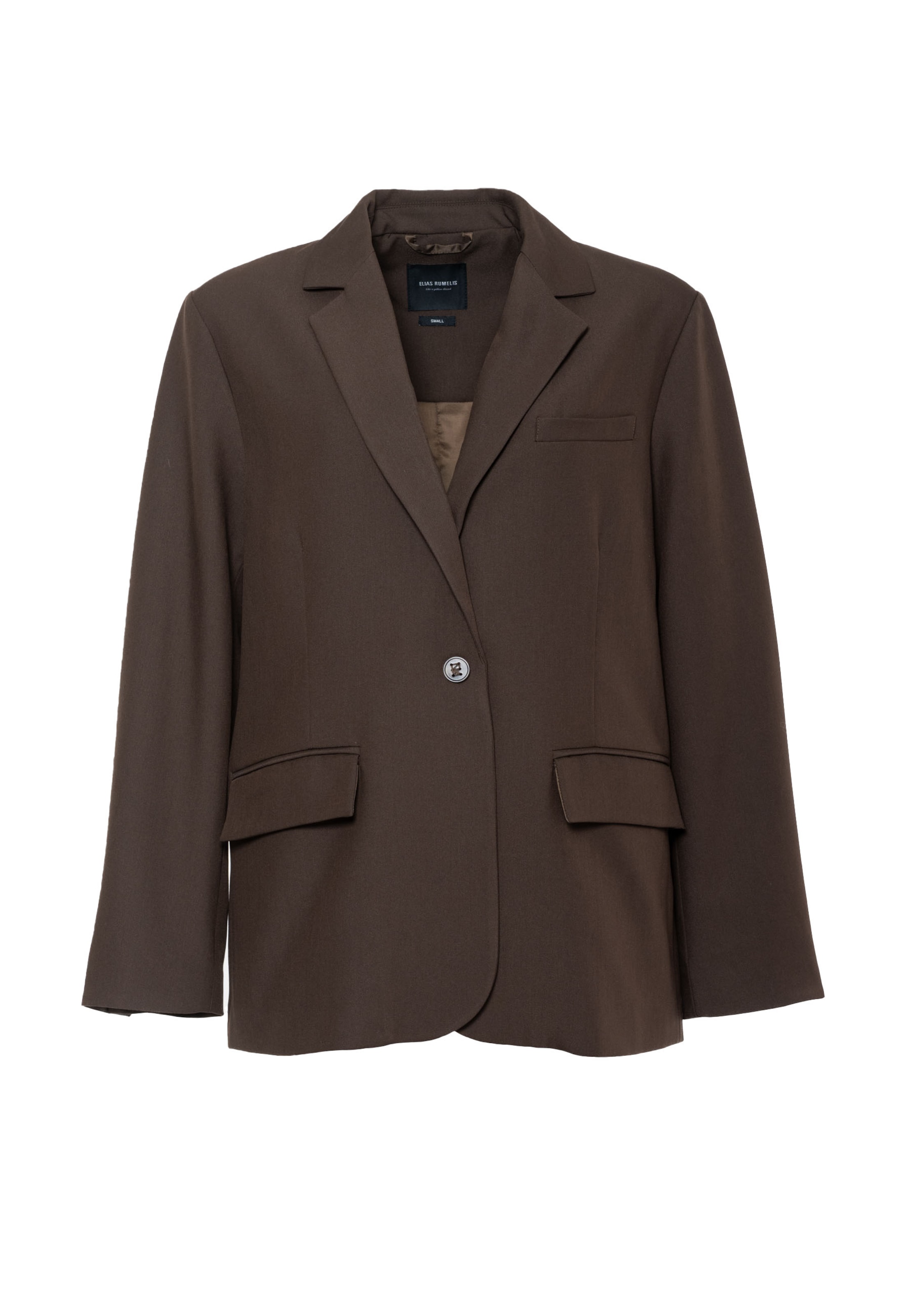 Elias Rumelis Blazers 'Senta' in Bruin: voorkant