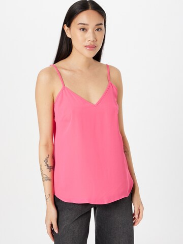 Warehouse - Top 'Cami' em rosa: frente