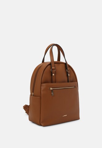 L.CREDI Backpack 'Filippa' in Brown