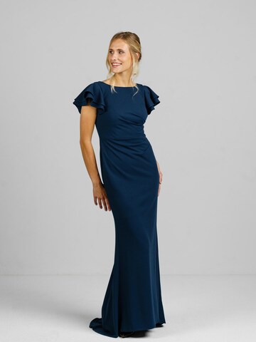 ANNIS WIESBADEN EST. 2021 Evening Dress 'Celeste' in Blue: front
