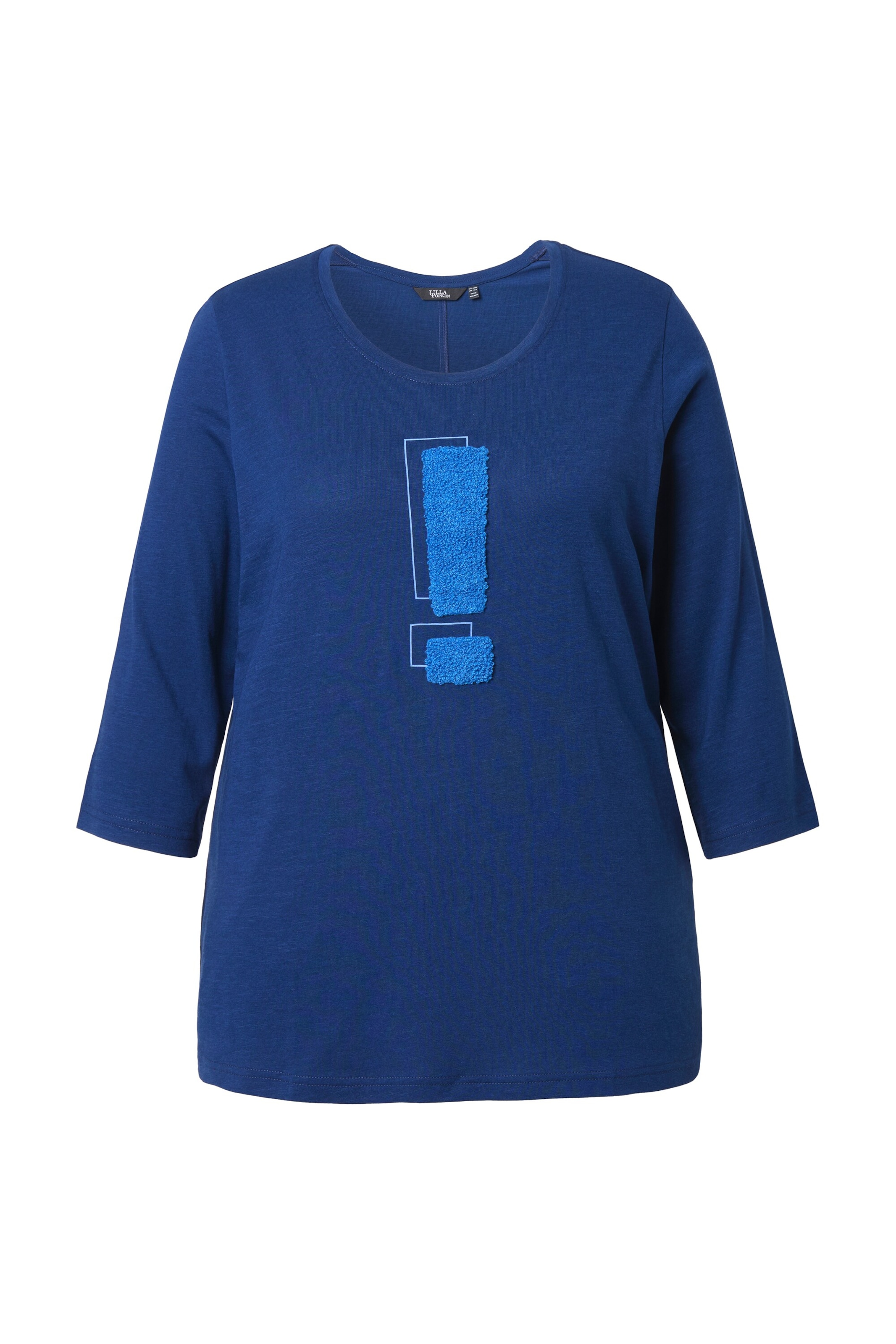 Ulla Popken Shirt in Blau: Vorderseite