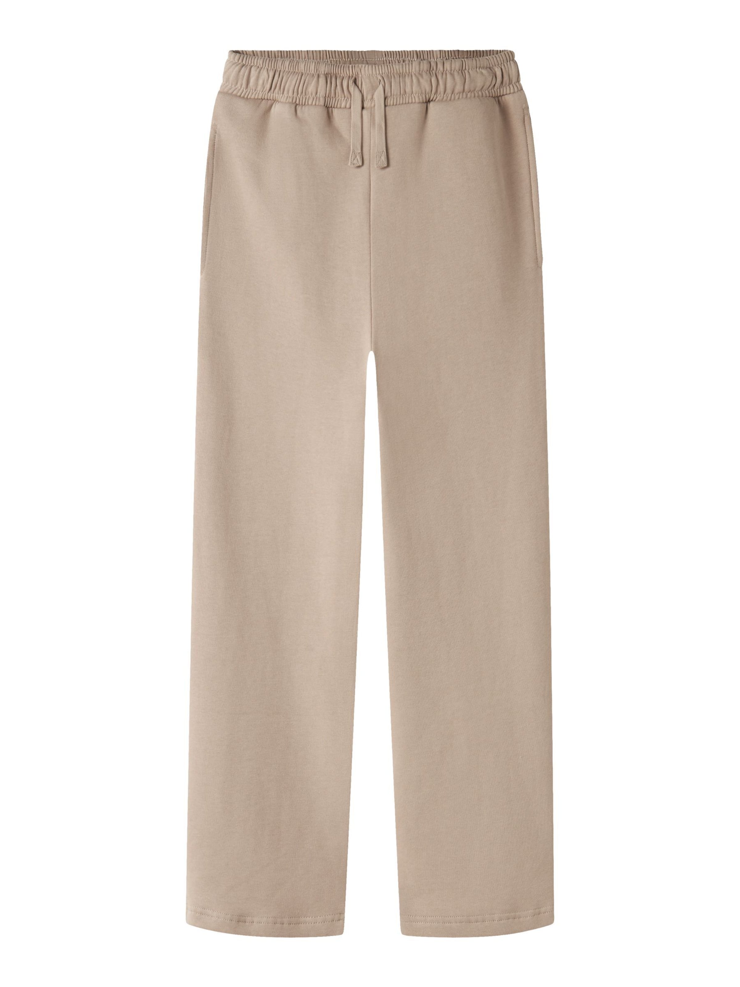 LMTD Loosefit Funktionsbukser i beige: forside