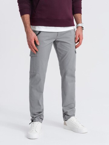 Ombre Regular Trousers in Grey: front