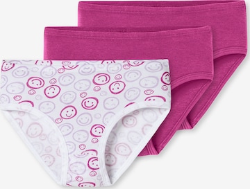 Sous-vêtements ' Fine Rib ' SCHIESSER en violet : devant