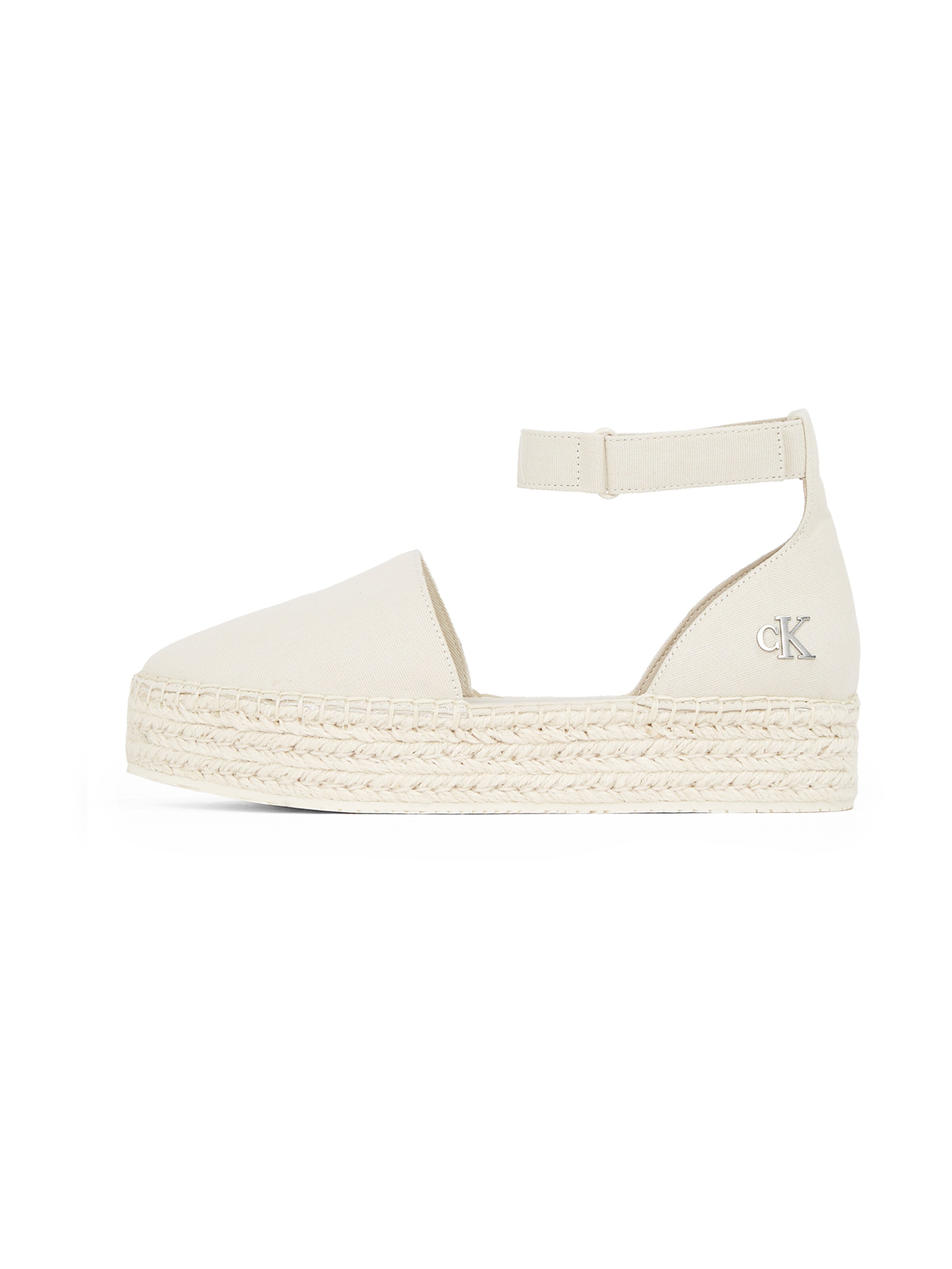 Calvin Klein Espadrilles in Grey: front