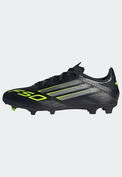 ADIDAS PERFORMANCE Soccer Cleats in Neon green / Black / Silver, Item view