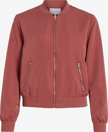 VILA Between-Season Jacket in Red: front