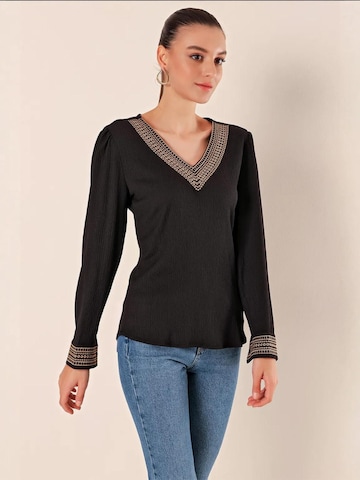Bigdart Bluse 'Blusen' in Schwarz: Vorderseite