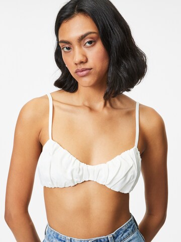 Misspap Bustier Rintaliivi värissä beige